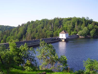 Eckertalsperre bei Bad Harzburg