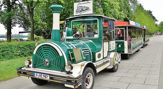 Bummelbahn in Bad Saarow