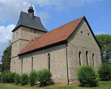 Evangelische St.-Andreas-Kirche im Stadtteil Tettenborn