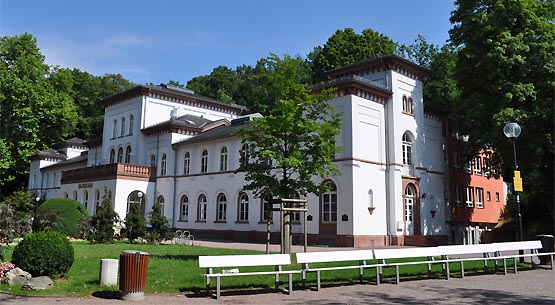 Badehaus im Alten Kurpark in Bad Soden