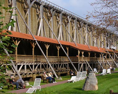 Gradierwerk im Kurpark von Bad Sooden-Allendorf