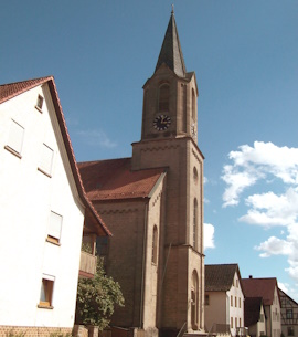 Kirche Sankt Sebastian in Bastheim