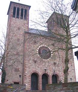 Katholische Hauptkirche Sankt Georg in Bensheim