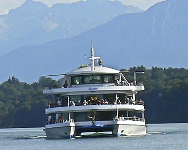 Schiff auf dem Starnberger See