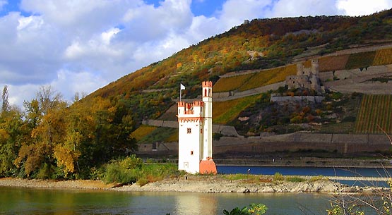 Museturm bei Bingen am Rhein