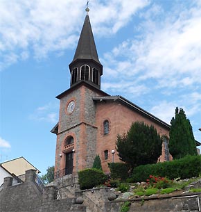 Katholische Pfarrkirche St. Wendelinus im Ortsteil Nieder-Liebersbach