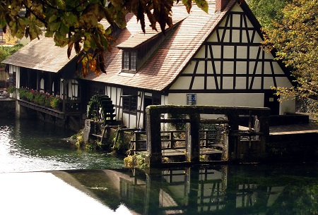 Wassermhle am Blautopf