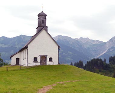 Kapelle im Ortsteil Untermhlegg