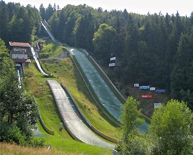 Skisprungschanze Rastbchl bei Breitenberg