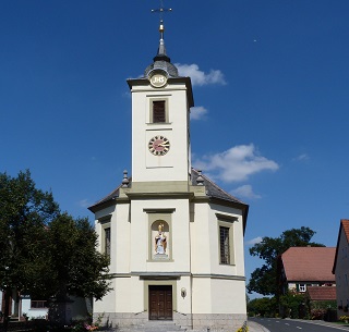 Kirche St. Erhard im Ortsteil Oesfeld