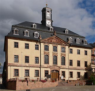 Rathaus in Burgstdt