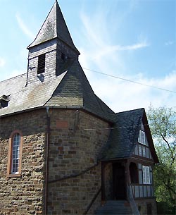 Alte Kirche im Ortsteil Friedensdorf