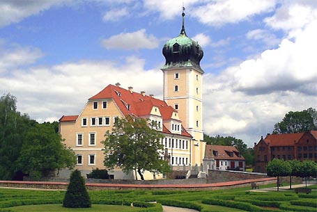 Barockschloss und Barockgarten in Delitzsch