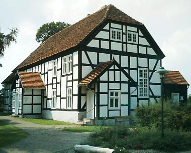 Fachwerkkirche in Eggesin