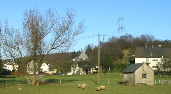 Blick auf Erbach