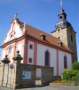 St. Ottilien Kirche im Stadtteil Kersbach