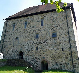 Palas der Burg Stein im lschnitztal