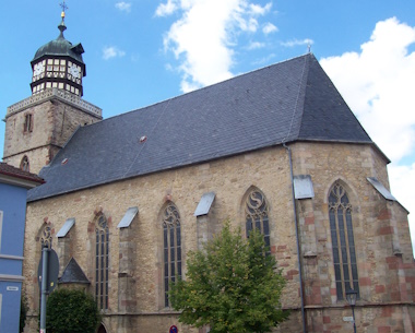 Katholische Stadtpfarrkirche St. Philippus und Jakobus in Geisa