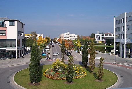 Bahnhofplatz in Germering