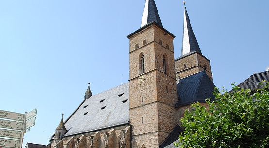 Katholische Stadtpfarrkirche in Gerolzhofen