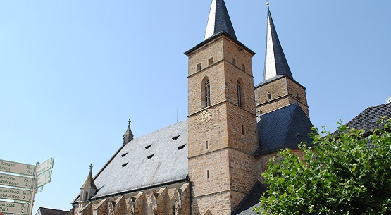 Katholische Stadtpfarrkirche in Gerolzhofen