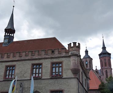 Am Rathaus in Gttingen