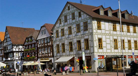 Marktplatz in Grünberg