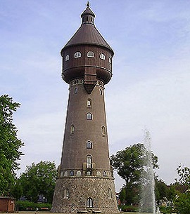 Wasserturm in Heide