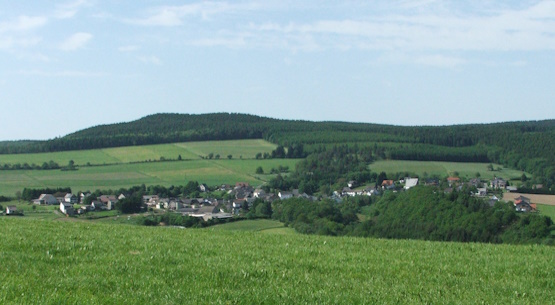 Blick auf Hohenleimbach