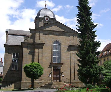 Evangelische Schlosskirche im Ortsteil Lahm