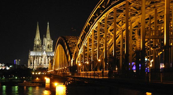 Klner Dom und Hohenzollernbrcke