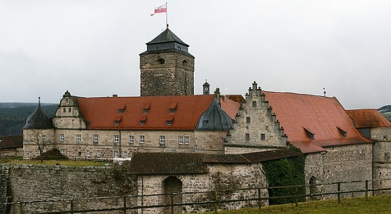Festung Rosenberg ber der Kronacher Altstadt