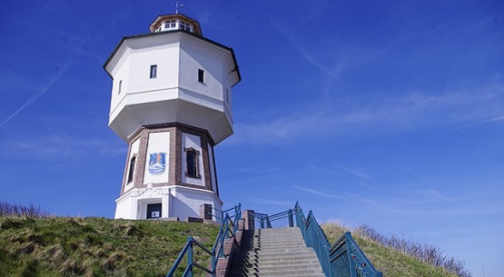 Wahrzeichen von Langeoog - der Wasserturm