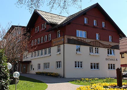 Rathaus in Oberstaufen