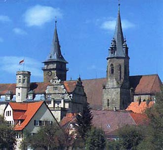 Schloss und Stiftskirche