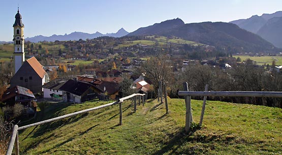 Blick auf Pfronten