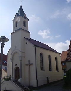 Katholische Kirche St. Josef im Ortsteil Ramsberg am Brombachsee
