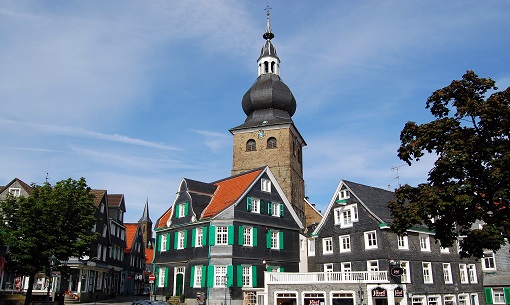 Marktplatz in Remscheid Lennep