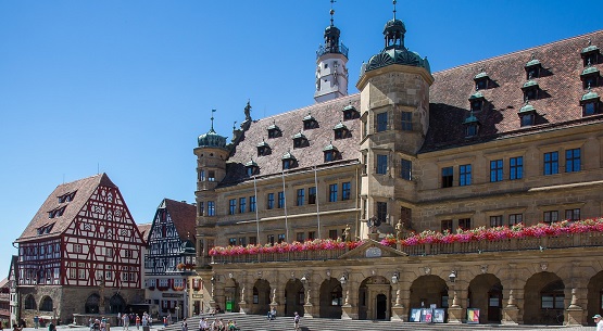 Rathaus in Rothenburg ob der Tauber