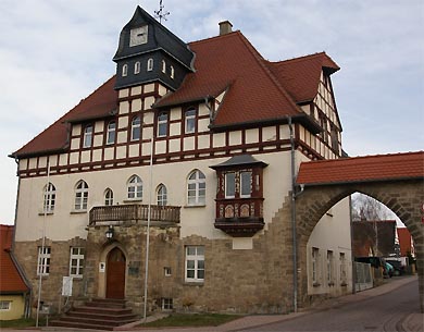 Rathaus im Ortsteil Salzmnde