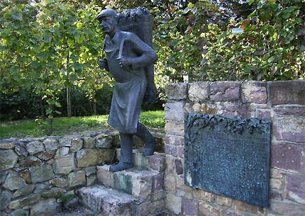 Winzerdenkmal in Schriesheim