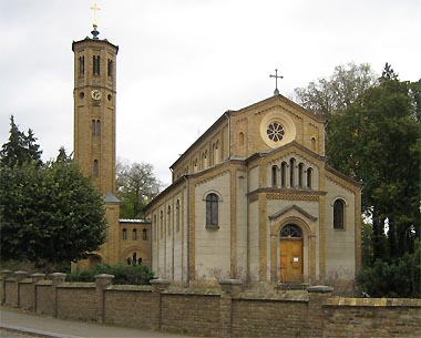 Kirche im Ortsteil Caputh