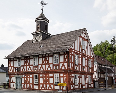 Altes Rathaus im Ortsteil bernthal