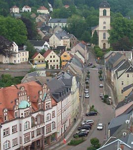 Blick vom Rathaus
