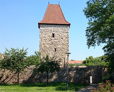 Wehrturm Stadtmauer Stafurt