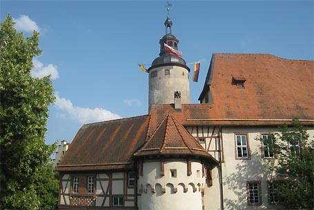 Trmersturm und kurmainzisches Schloss in Tauberbischofsheim