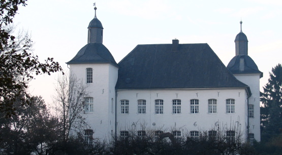 Barocke Wasserburg Haus Neersdonk im Norden von Vorst