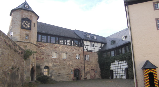 Innenhof Schloss Waldeck