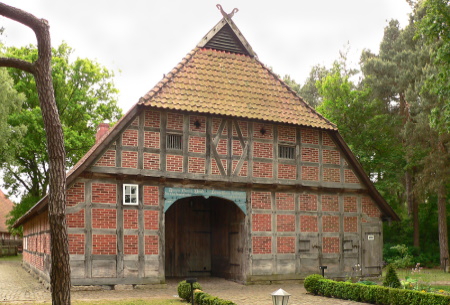 Fachhallenhaus Dat groode Hus im Museumshof Winsen