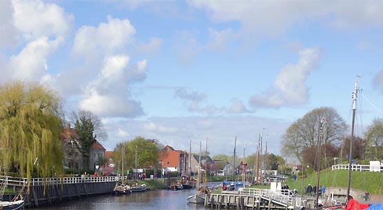 Hafen im Stadtteil Carolinensiel